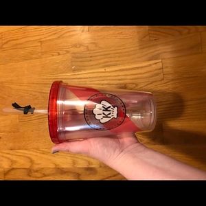 Spongebob Reusable Tumbler with Plankton Straw